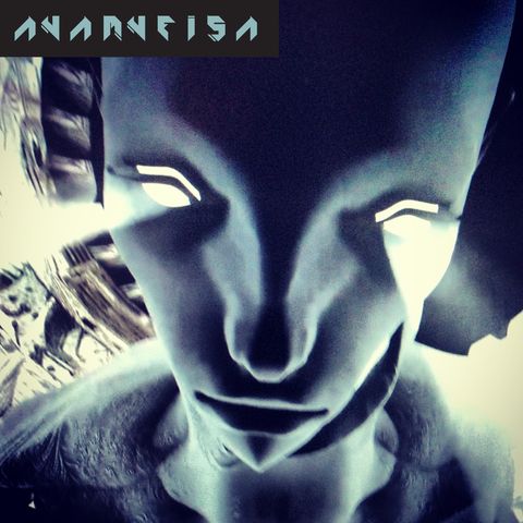 A 3D rendering of an alien-looking being from the animated film Anamnesia (Strangeloop).